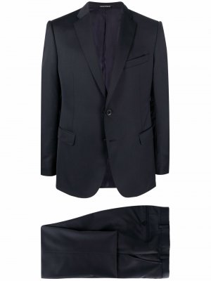 Two-piece tailored suit Emporio Armani. Цвет: синий
