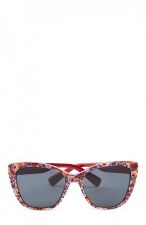 Очки с футляром Dolce&Gabbana. Цвет: красный