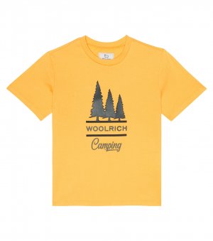 Хлопковая футболка Road Trip , желтый Woolrich