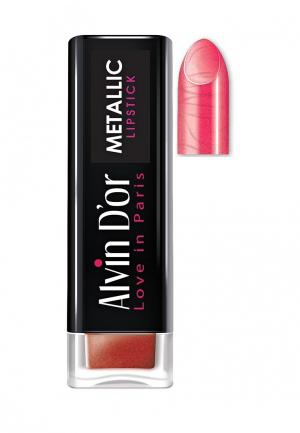 Помада Alvin Dor D'or Metallic Lipstick Тон 16. Цвет: розовый