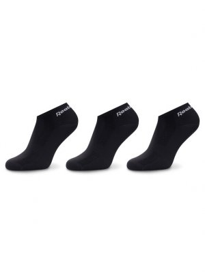Комплект из 3-х низких мужских носков одной серии , черный Reebok
