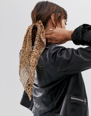 Резинка для волос с леопардовым принтом Blevis-Мульти ALDO