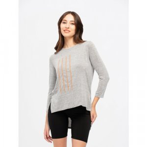 Пуловер , размер M, серый Zara. Цвет: серый