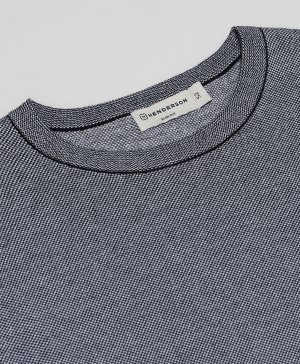 Пуловер трикотажный KWL-0831-1 GREY1 HENDERSON. Цвет: серый