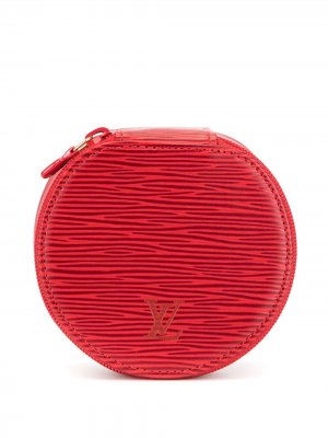 Шкатулка Ecrin Bijou pre-owned Louis Vuitton. Цвет: красный