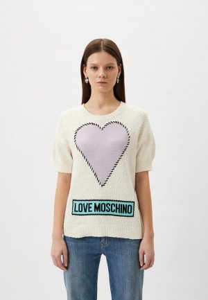 Джемпер Love Moschino. Цвет: белый