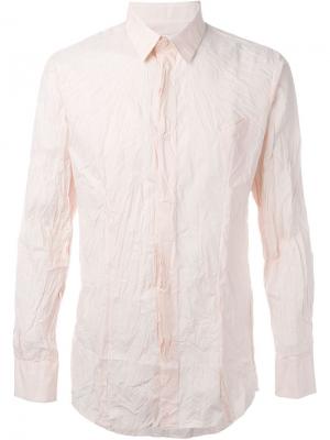 Рубашка с карманом Matthew Miller. Цвет: розовый и фиолетовый