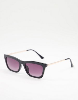 Квадратные солнцезащитные очки -Черный цвет AJ Morgan