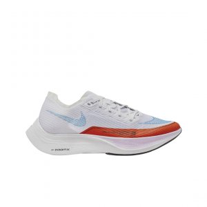 Женские кроссовки ZoomX Vaporfly Next 2 White Laser Blue Rush Orange CU4123-102 Nike