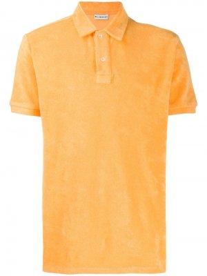 Фактурная рубашка-поло Bluemint. Цвет: оранжевый