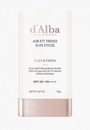 Крем солнцезащитный dAlba d'Alba стик Air Fit Fresh Sun Stick,19 г. Цвет: белый