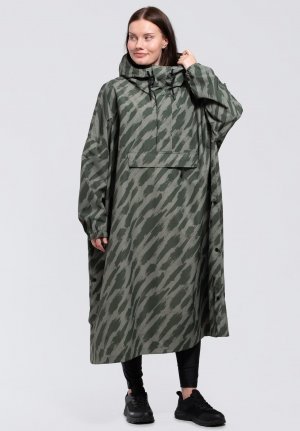 Дождевик/водоотталкивающая куртка ABBOTS , цвет blattgrün Icepeak