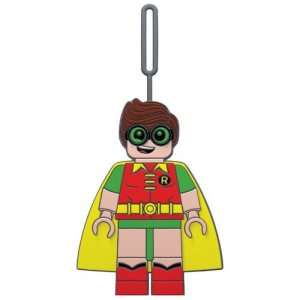 Бирка для багажа Batman Movie «Robin» LEGO. Цвет: желтый/зеленый/красный/коричневый