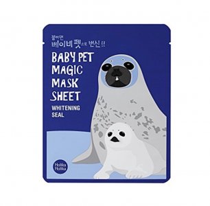 Holika Baby Pet Magic Mask Sheet 22 мл * 5 SEAL (Функциональная маска для отбеливания / осветления разглаживания морщин)