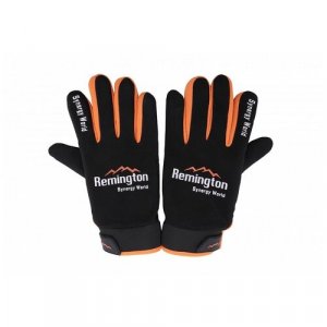 Перчатки , размер S/M, оранжевый, черный Remington. Цвет: черный/black/оранжевый
