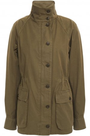 Куртка Mazie из хлопка и габардина, зеленый rag & bone