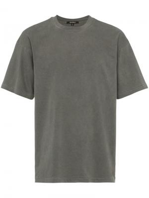 Классическая футболка с короткими рукавами Yeezy. Цвет: серый
