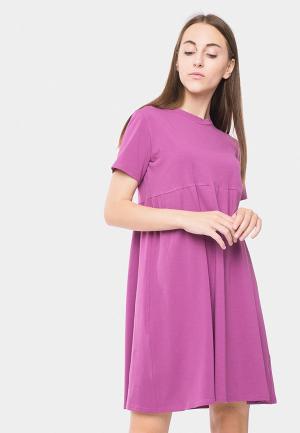 Платье Точка.. Цвет: фиолетовый