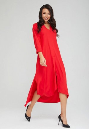 Платье Lezzarine. Цвет: красный