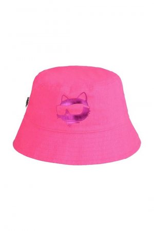 Детская хлопковая шапка, розовый Karl Lagerfeld