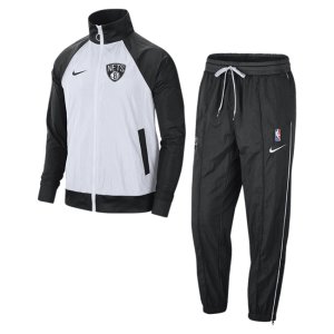 Мужской спортивный костюм НБА Brooklyn Nets Courtside - Белый Nike