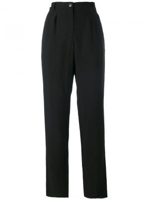 Костюмные брюки со складками A.P.C.. Цвет: чёрный