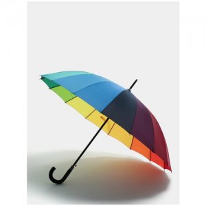 Зонт-трость автоматический ,91см,Зонт радуга ,мужской, женский, семейный, защитой от ветра, светоотражающей, зонтик гриб Angel. Цвет: горчичный/серый/золотистый/голубой/серебристый/бордовый/красный/белый/зеленый/бежевый/бирюзовый