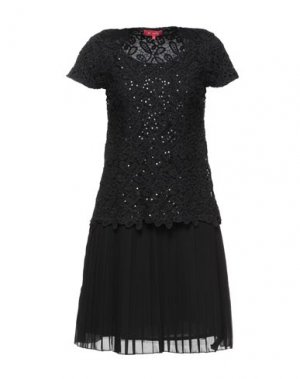Короткое платье RENE' DERHY. Цвет: черный