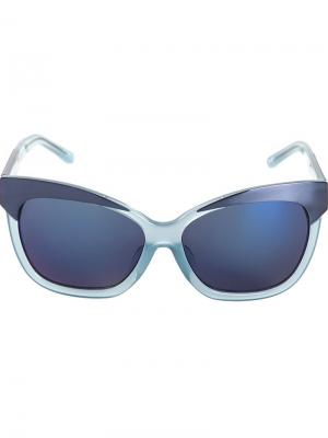 Солнцезащитные очки Linda Farrow X 2 Suno. Цвет: синий