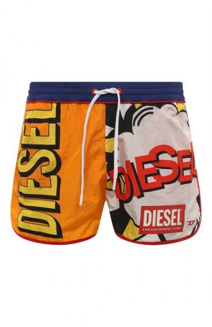 Плавки-шорты Diesel. Цвет: разноцветный