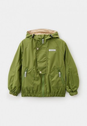 Куртка утепленная Nikastyle. Цвет: зеленый