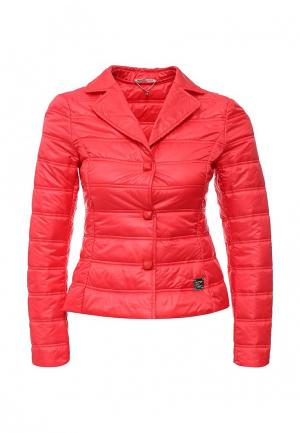 Куртка утепленная Liu Jo Jeans. Цвет: коралловый