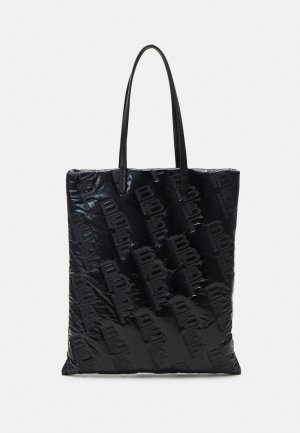 Сумка для покупок Embossed Shellsuit Fabric BY FAR, черный Far