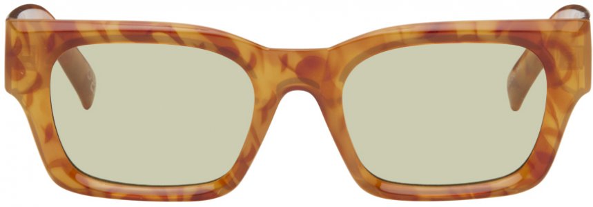Оранжево-коричневые солнцезащитные очки Shmood Le Specs
