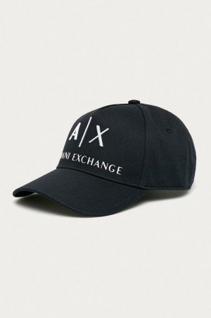 Хлопчатобумажная шапка , темно-синий Armani Exchange