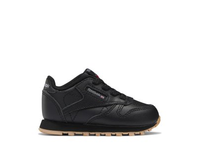 Кроссовки Classic Leather Slip-On, черный/коричневый Reebok