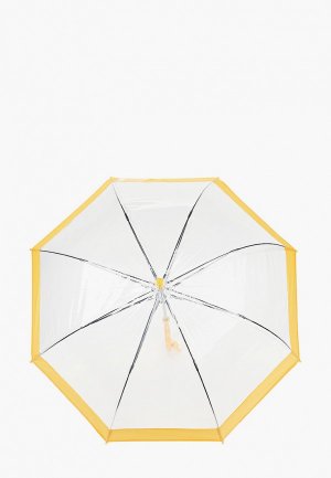 Зонт-трость Flioraj. Цвет: прозрачный