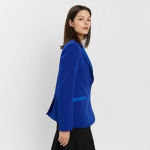 Пиджак , размер 44, синий Minaku. Цвет: синий