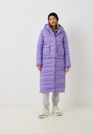 Куртка утепленная Demix. Цвет: фиолетовый