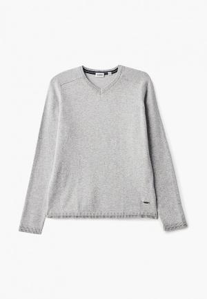 Пуловер Blukids. Цвет: серый