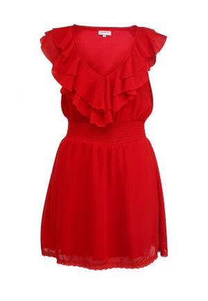 Платье Girlondon. Цвет: красный