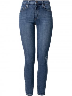 Укороченные джинсы Nobody Denim. Цвет: синий