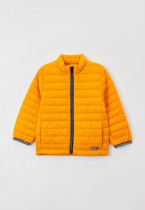 Куртка утепленная Mayoral. Цвет: оранжевый