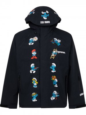 Куртка Smurfs Supreme. Цвет: черный