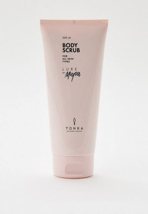 Скраб для тела Tonka Lure By Mira, 200 мл. Цвет: розовый
