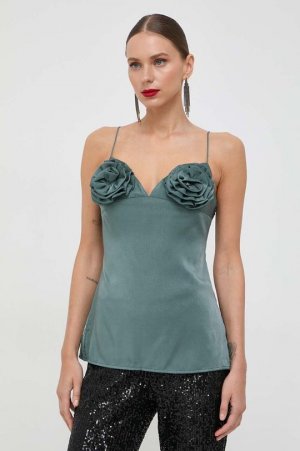 Блузка с открытыми плечами , зеленый Bardot