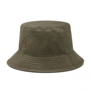 Шляпа BucketWashed, зеленый Kangol