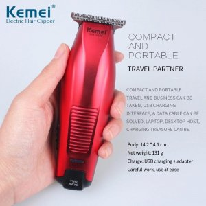 Профессиональная машинка для стрижки волос, мужской триммер сделай сам, бритва, бороды, инструменты укладки волос KM-5026 Kemei