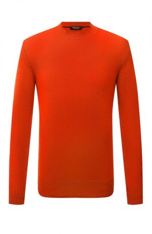 Кашемировый свитер Loro Piana. Цвет: оранжевый