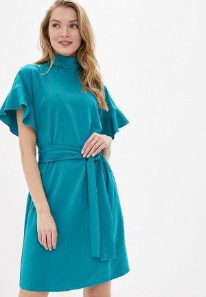 Платье Lea Vinci. Цвет: бирюзовый